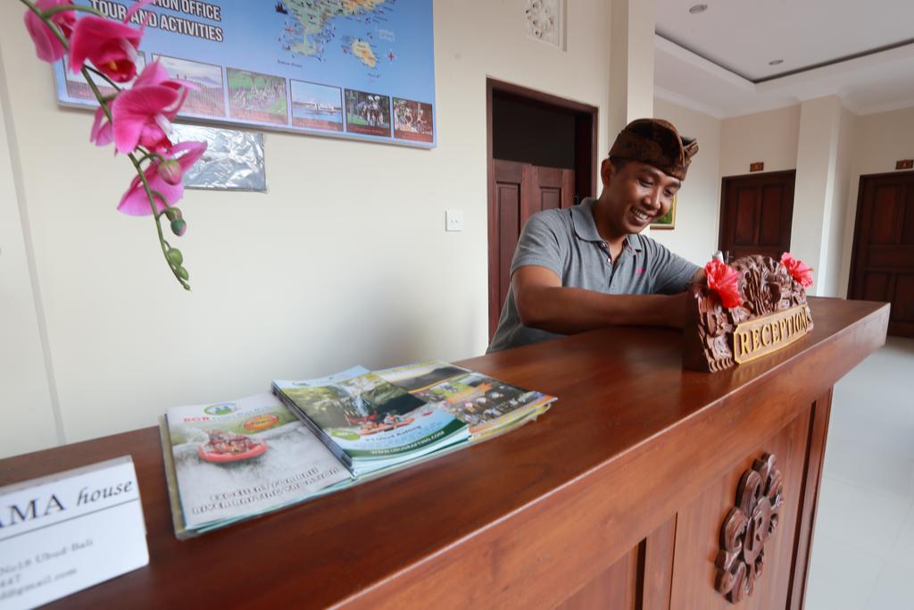 Rama House Hotel Ubud Kültér fotó